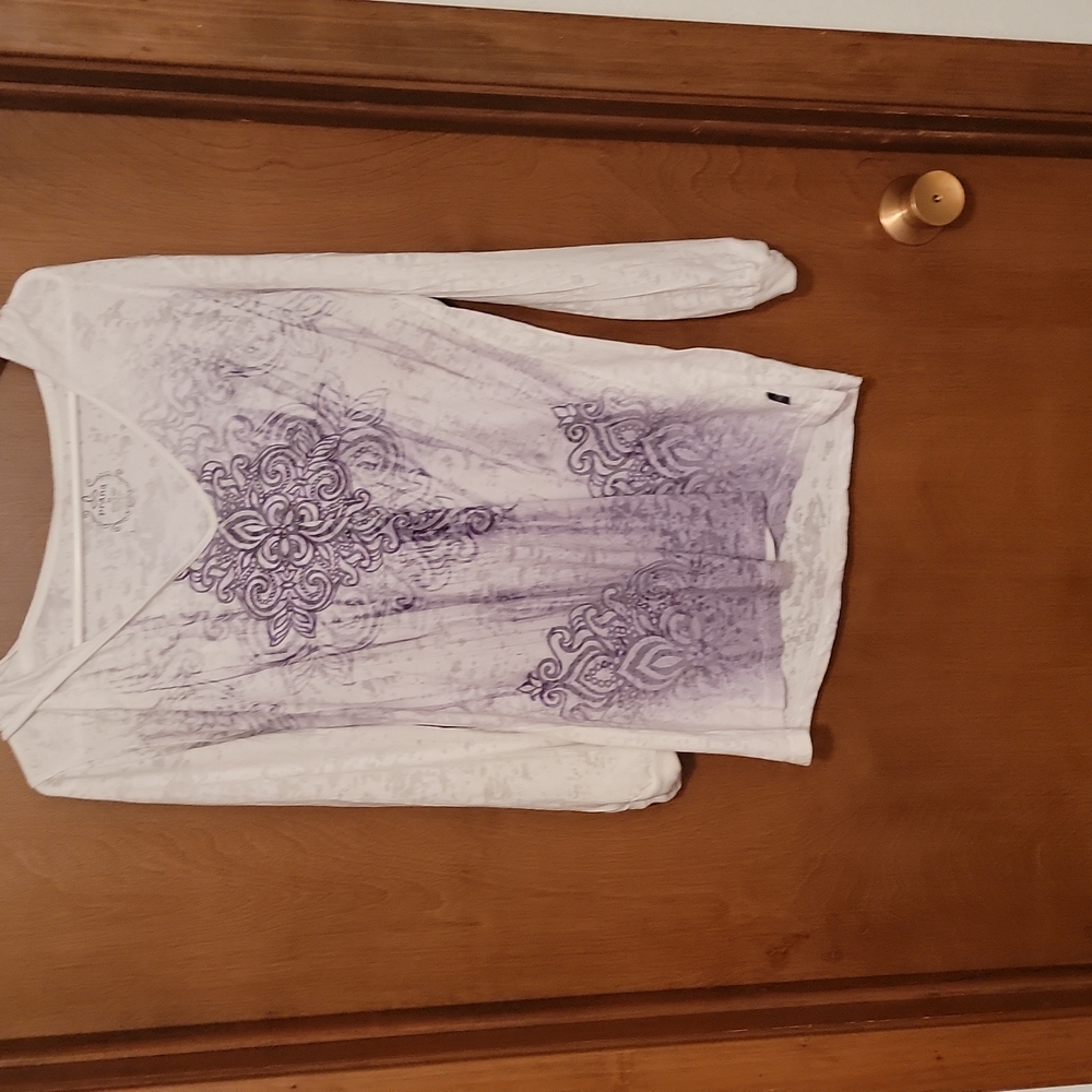Long-sleeved Prada hooded t-shirts size medium